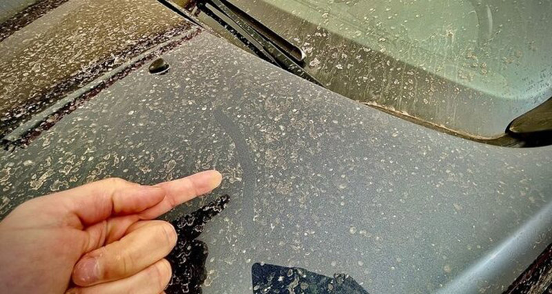 تأثير الرمال على السيارة