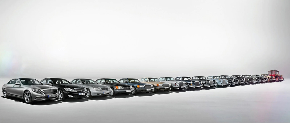 سيارات مرسيدس: ابرزها