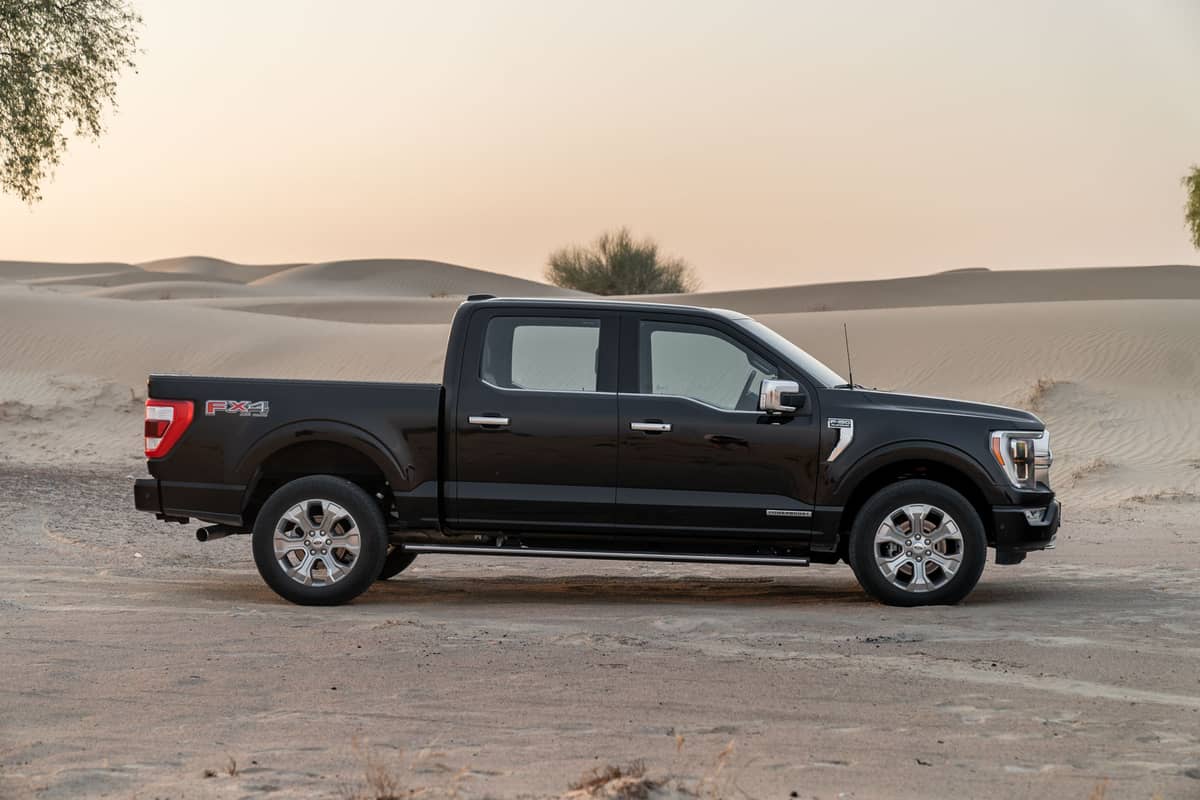 تجربة فورد أف 150 الهجينة