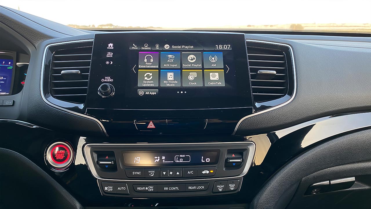 تجربة هوندا بايلوت