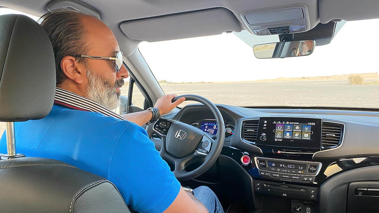 تجربة هوندا بايلوت