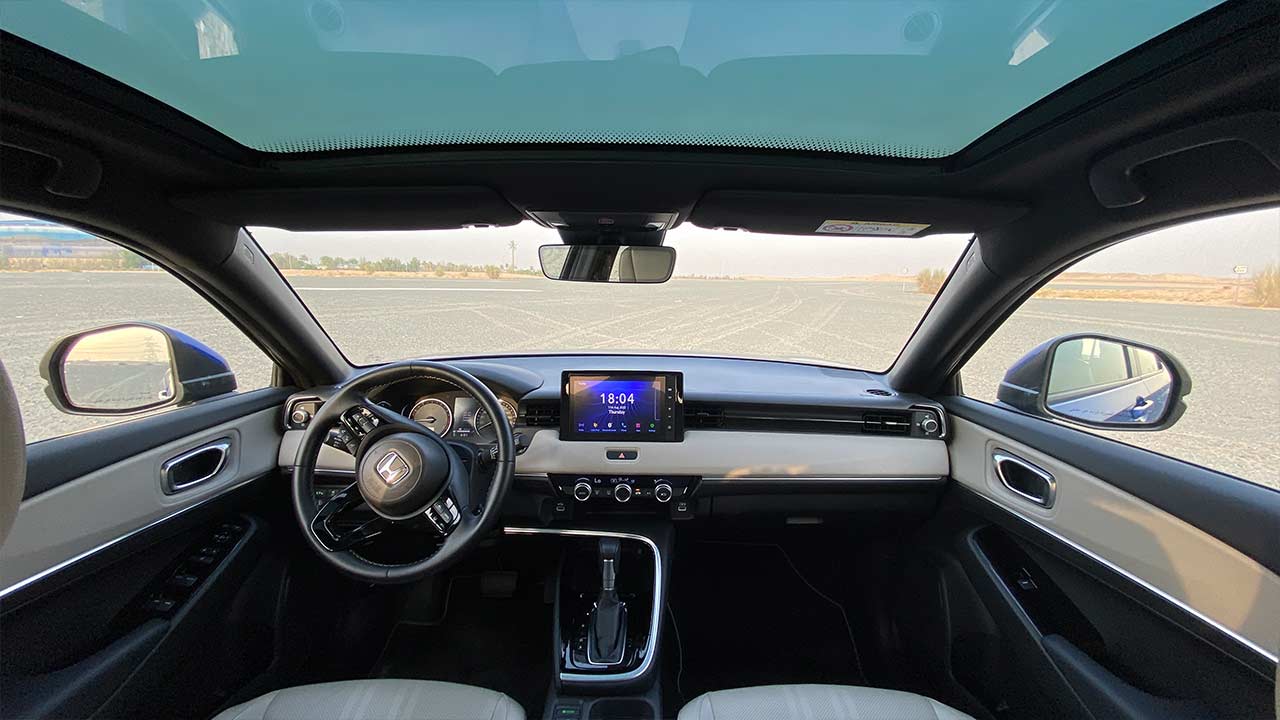 تجربة هوندا أتش آر في