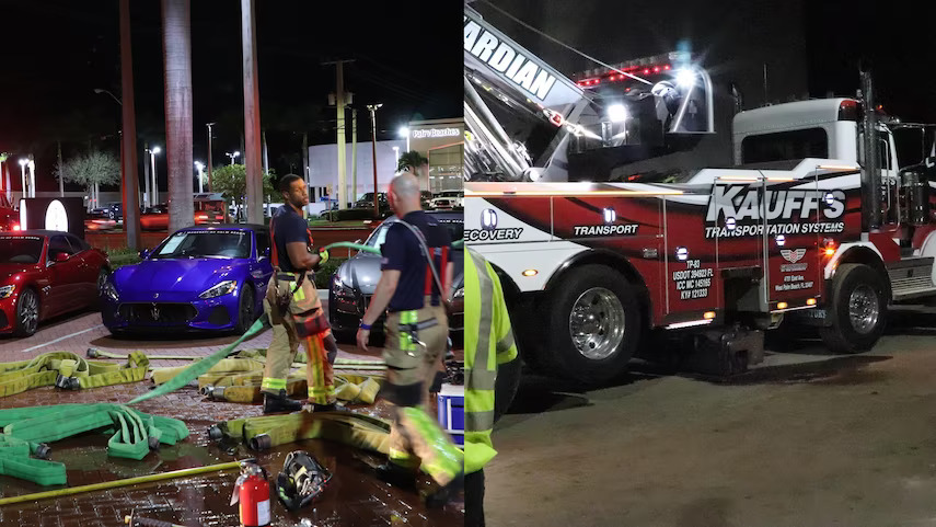 سقوط فيراري روما