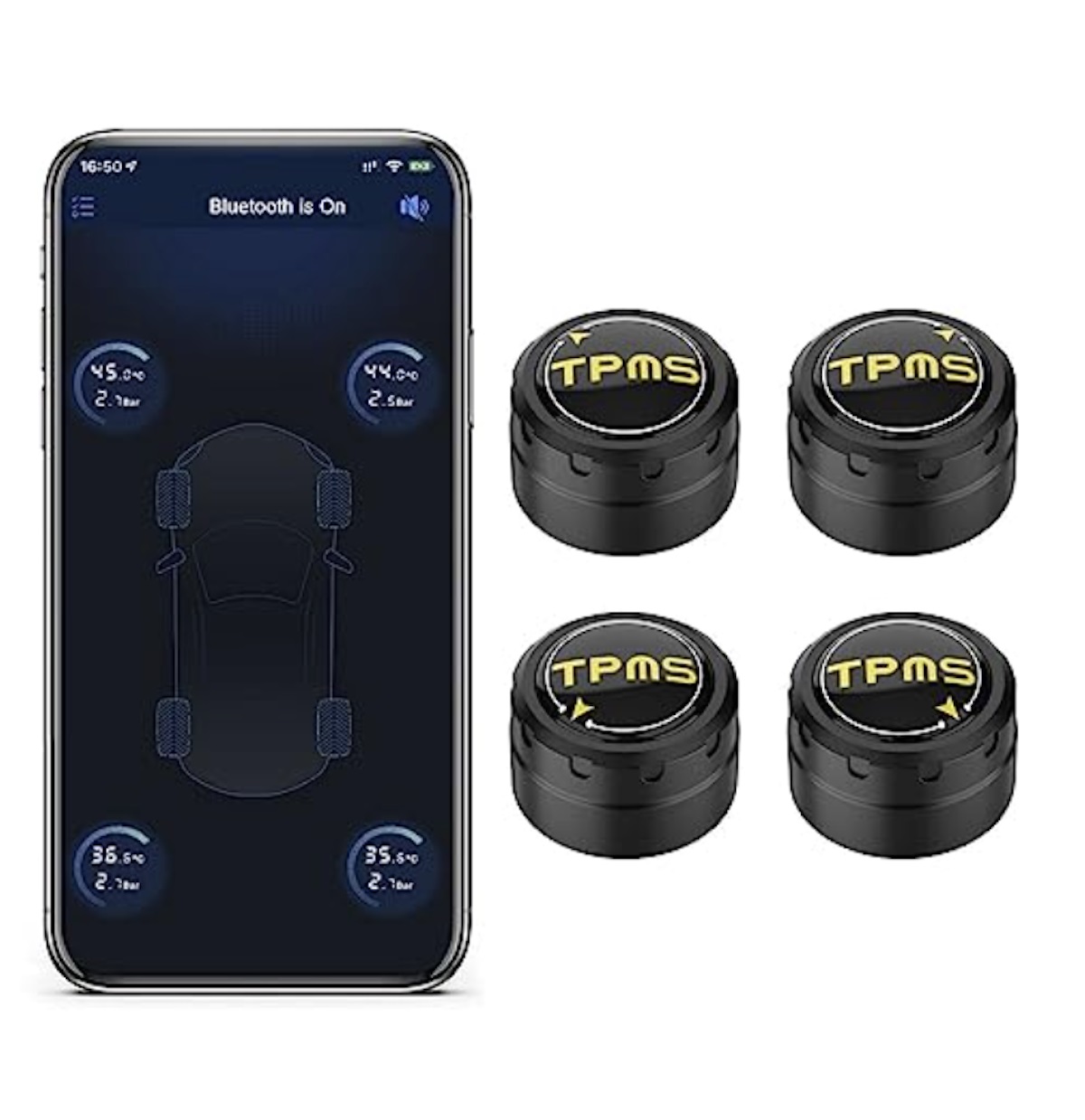 نظام مراقبة ضغط الإطارات