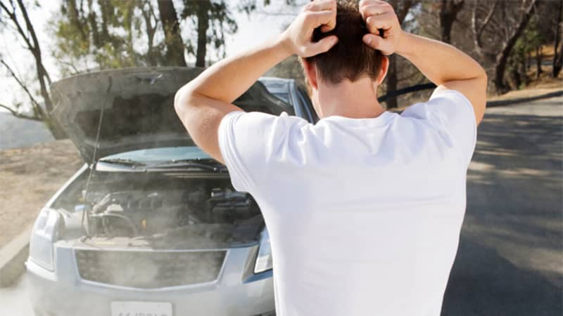 ارتفاع درجة حرارة المحرك