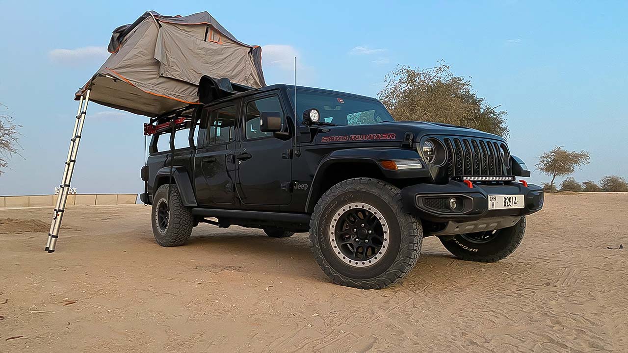 تجربة جيب جلادياتور 