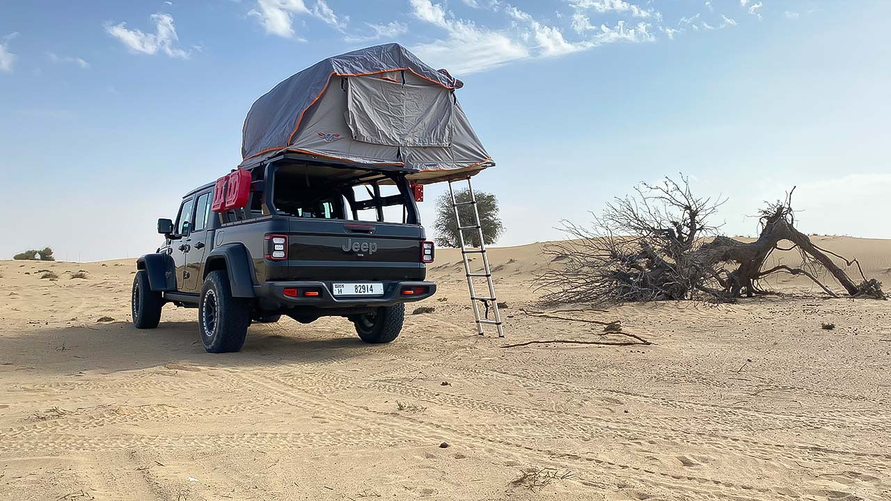 تجربة جيب جلادياتور 