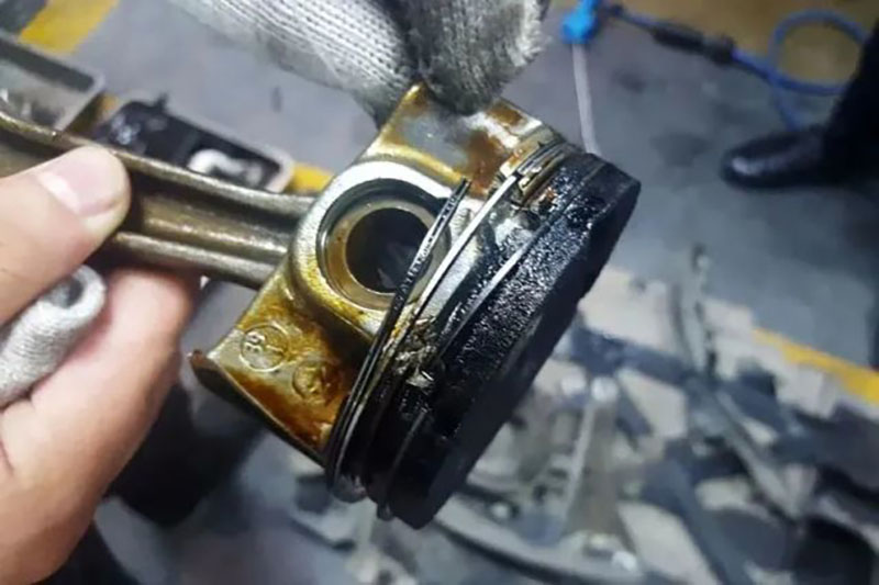 علامات حرق الزيت