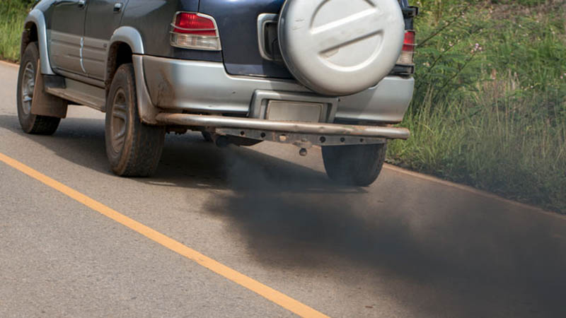 نسبة الهواء والوقود غير صحيحة