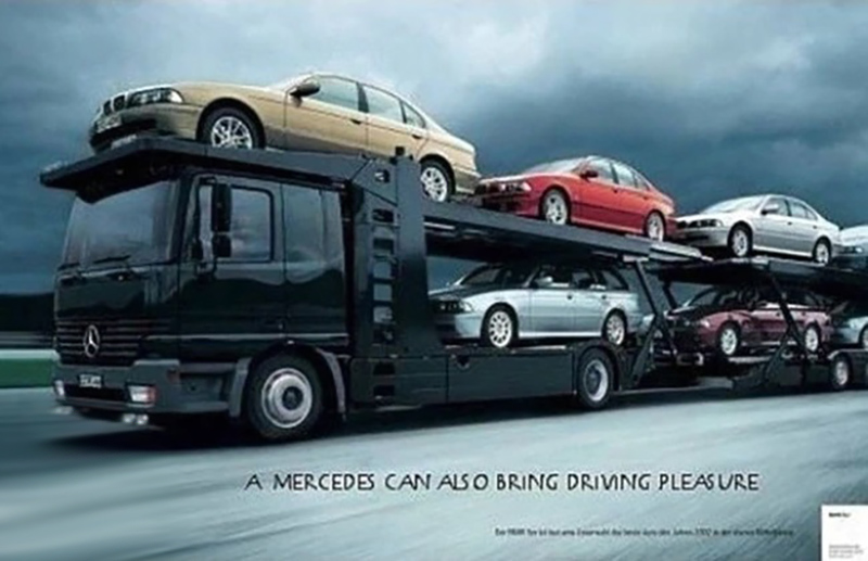 إعلان بي ام دبليو الشهير