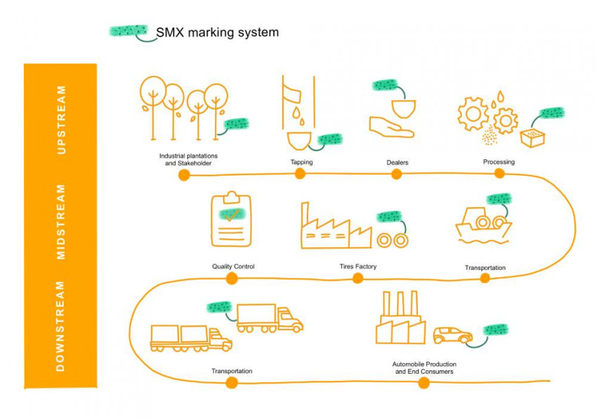 صورة_1_-_كونتيننتال_وسيكيوريتي_ماترز__تختبران_تقنية_وسم_لتتبّع_المطّاط_الطبيعي