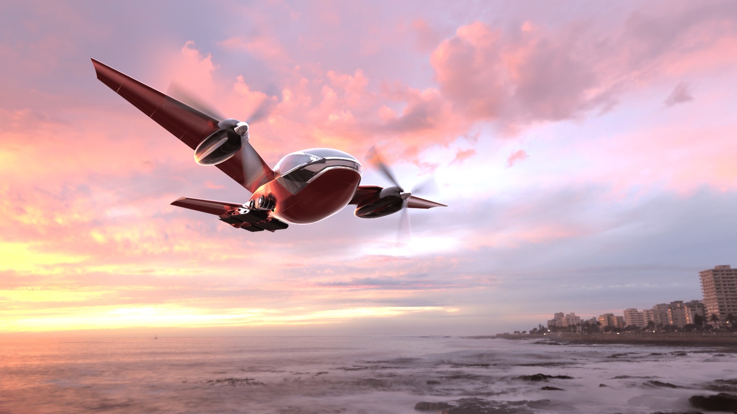 طائرة تشبه الطيور