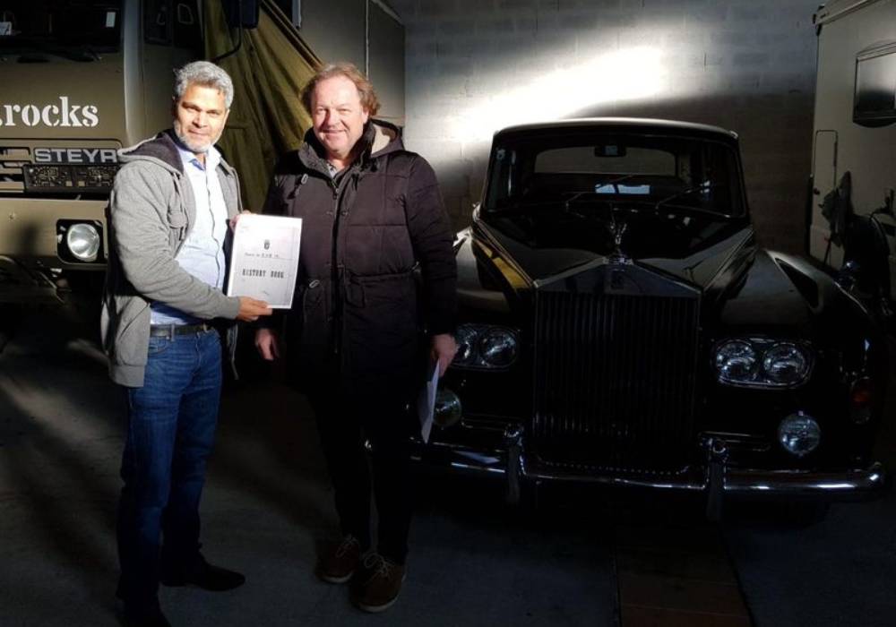 قصة صورة رولز رويس الشيخ زايد التي عُثر عليها في فيينا بطريقة غريبة صورة 6