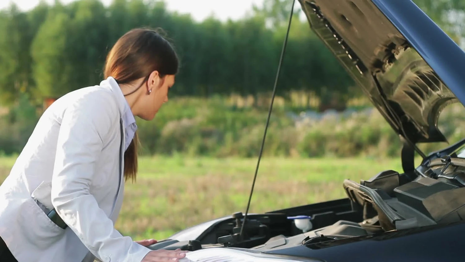 الدخان في السيارة