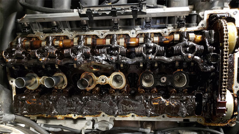 انسداد مسار نقل الزيت