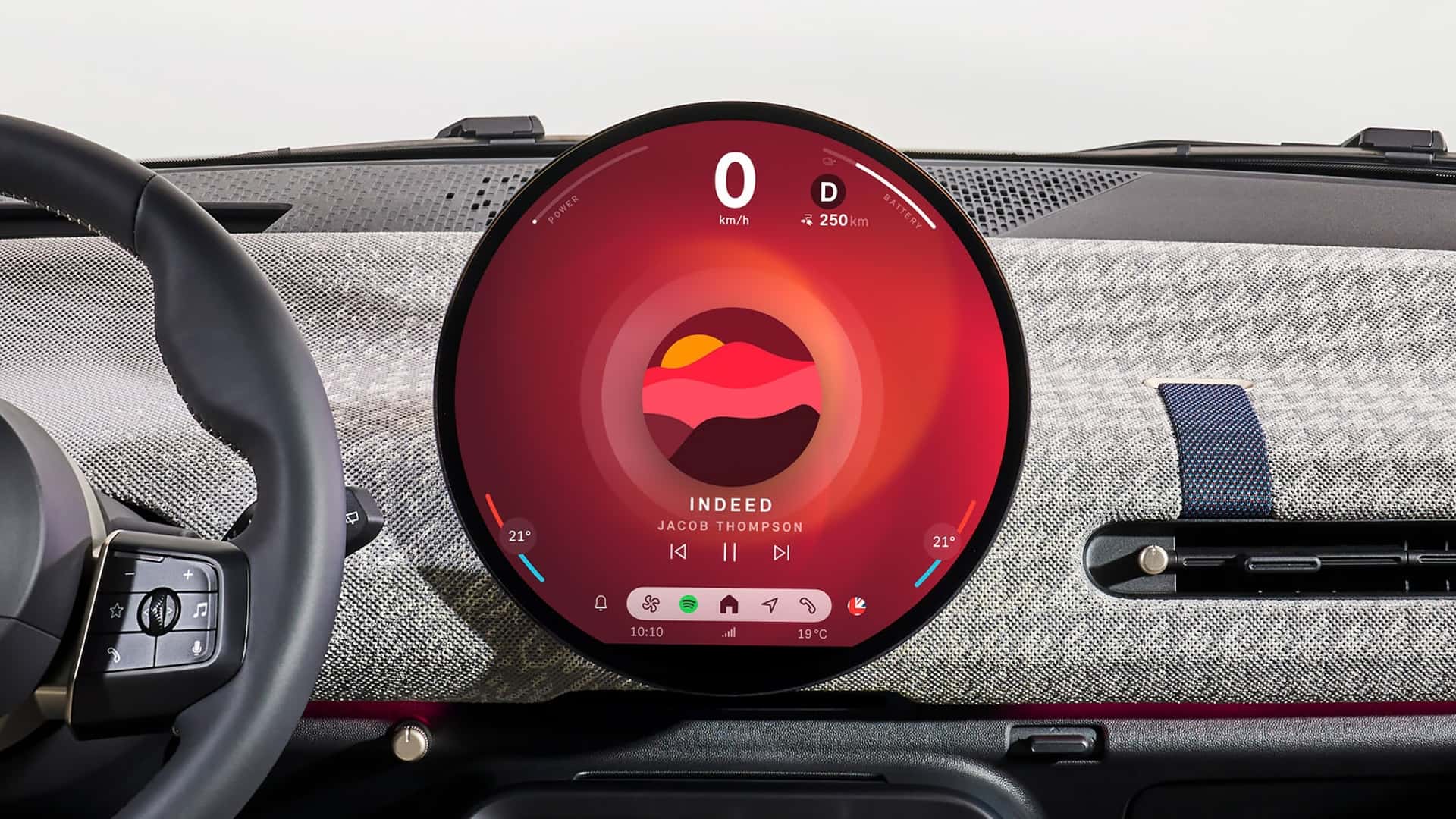 سيارة Mini Cooper الكهربائية بالكامل