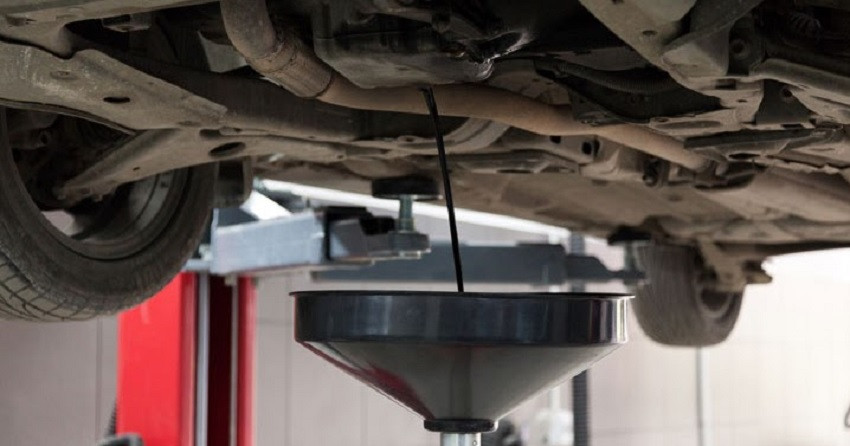 تغيير زيت القير