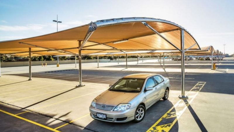 مظلات سيارات