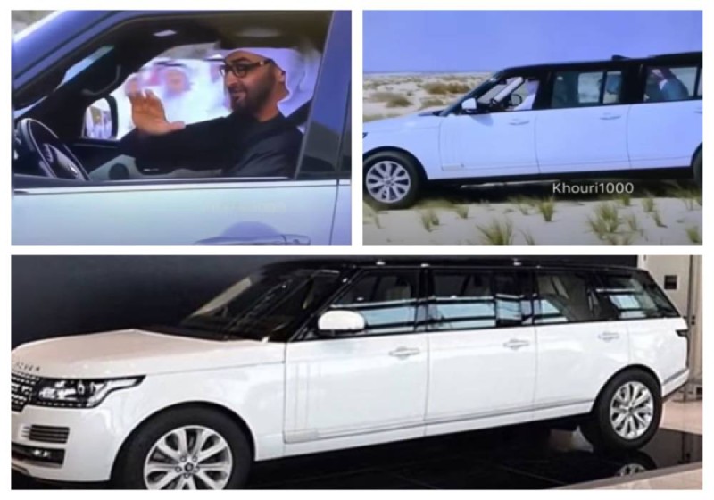 رينج روفر ليموزين محمد بن زايد