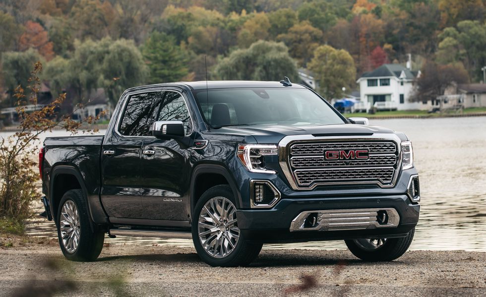 انواع شاحنات بيك اب جي ام سي سييرا