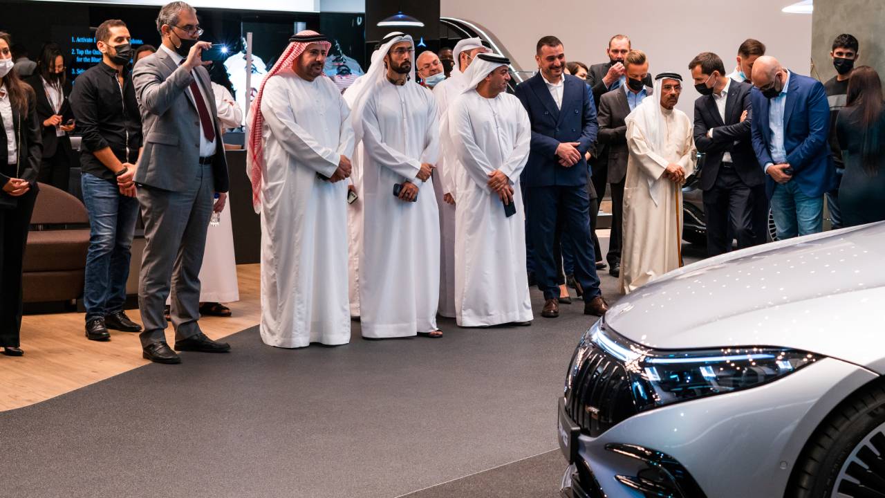 الامارات للسيارات تطلق مرسيدس AMG EQS 53 4MATIC+ في أبو ظبي