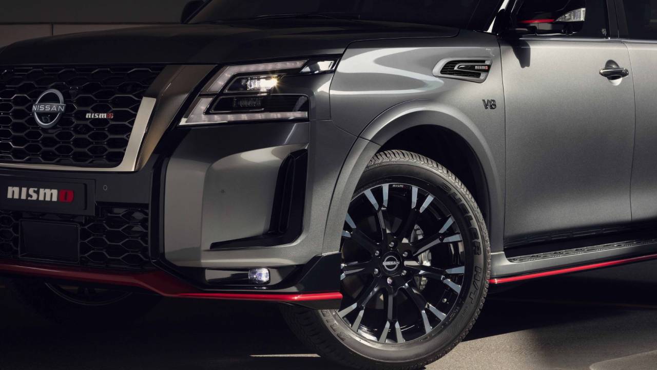 باترول نيسمو 2022 الواجهة الجانبية الامامية