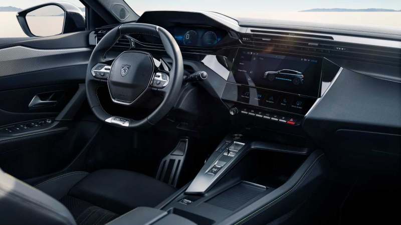 بيجو 308 كهربائية مقصورة 