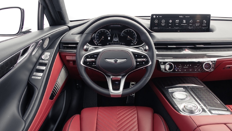 جينيسيس جي 80 مقصورة داخلية 