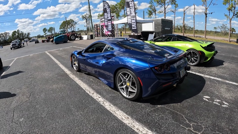 دراق فيراري ماكلارين خارجي