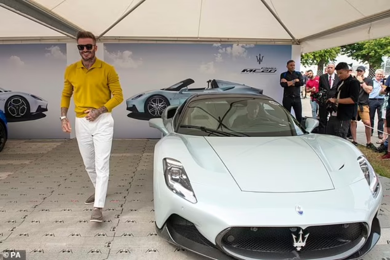 ديفيد بيكهام مازيراتي جودوود