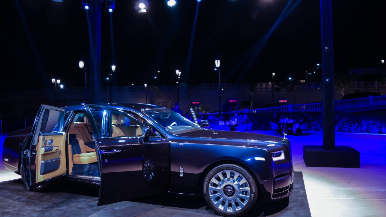 رولز رويس سافاير استروم في فعالية ابو ظبي