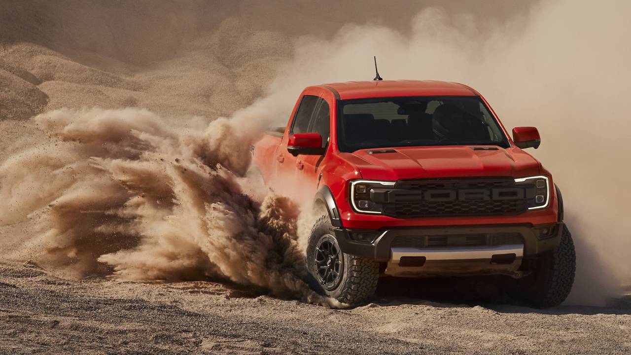 رينجر رابتر الجديد يلتهم الصحراء