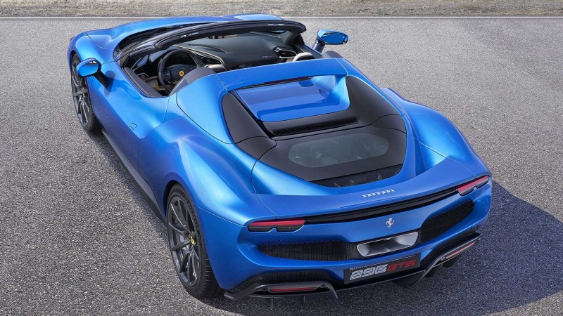 فيراري 296 جي تي اس خارجي