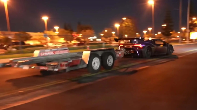 لامبورجيني هوراكان قطر خارجي