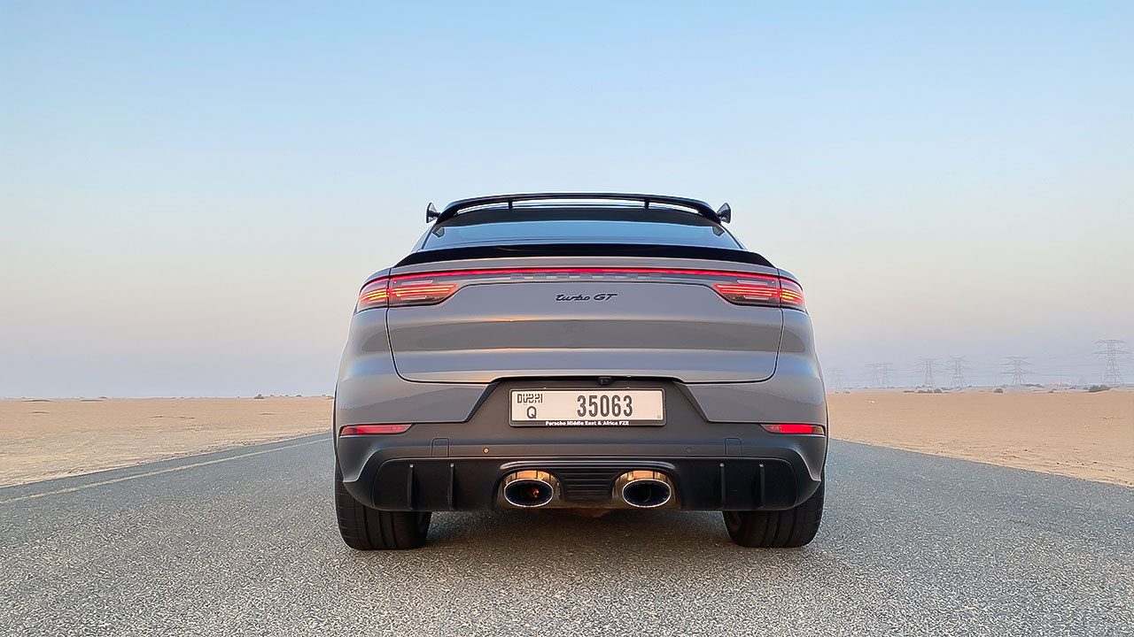 بورشه كايين جي تي جاهزة للسباق صورة خاصة