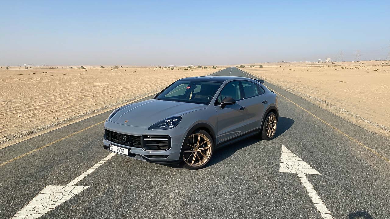 بورشه كايين جي تي من الخارج