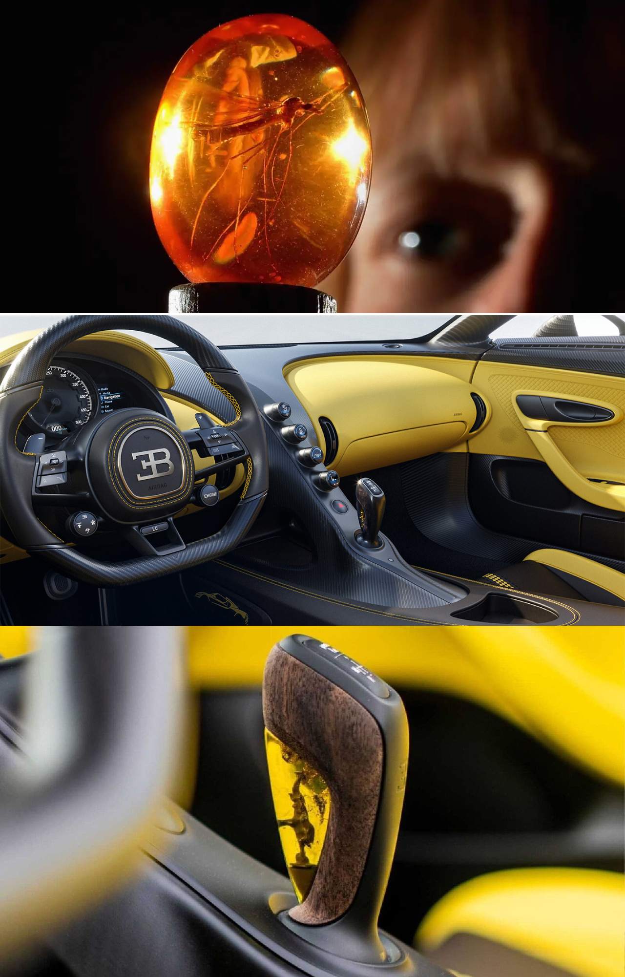 بوجاتي ميسترال المقصورة