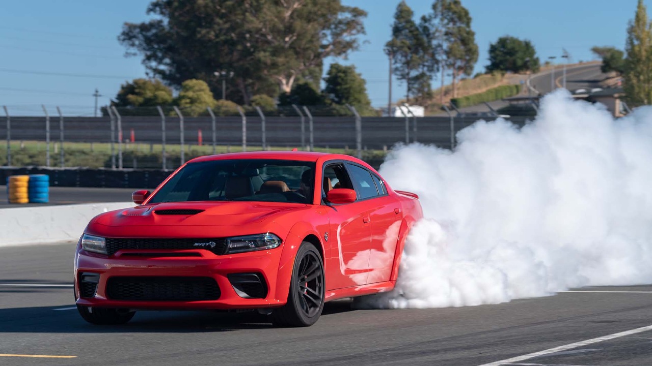 دودج تشارجر Burnout