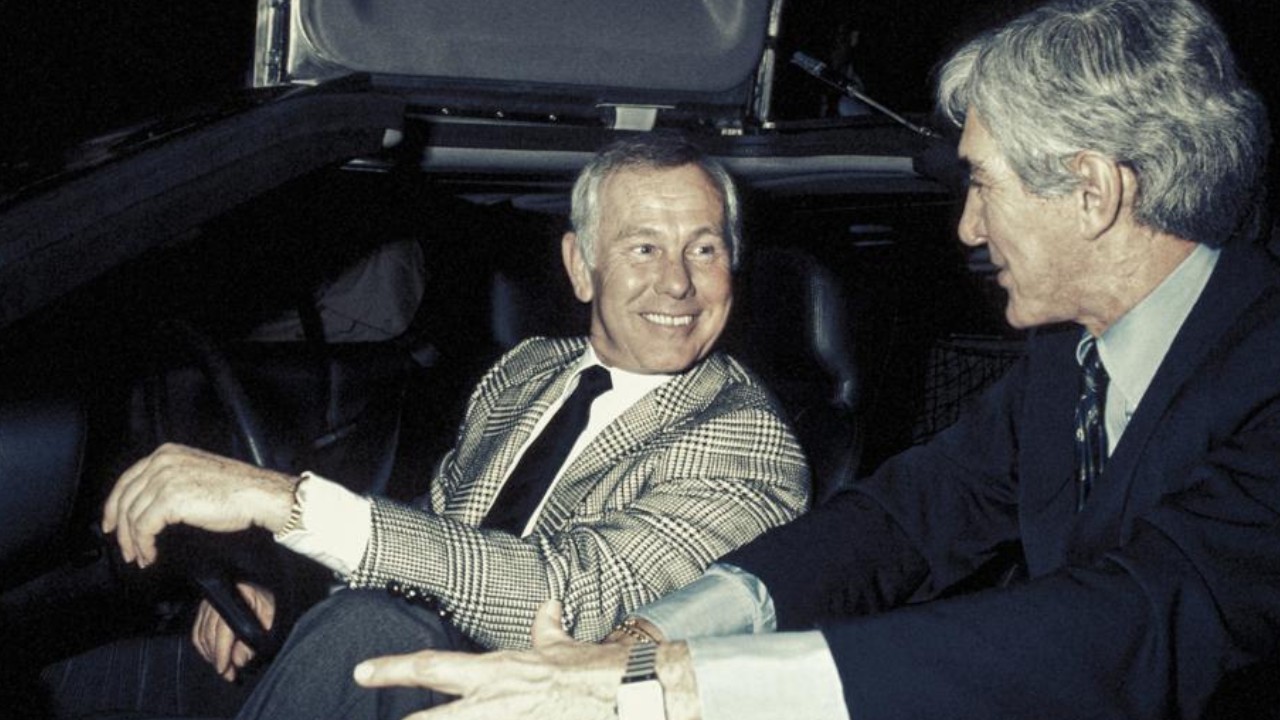 ديلوريان وجوني كارسون