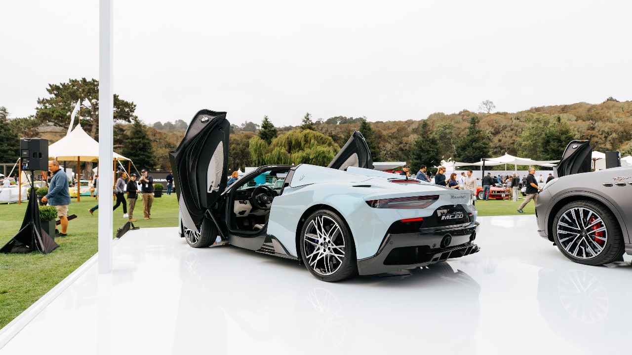 مازيراتي ام سي 20 سييلو من الخلف