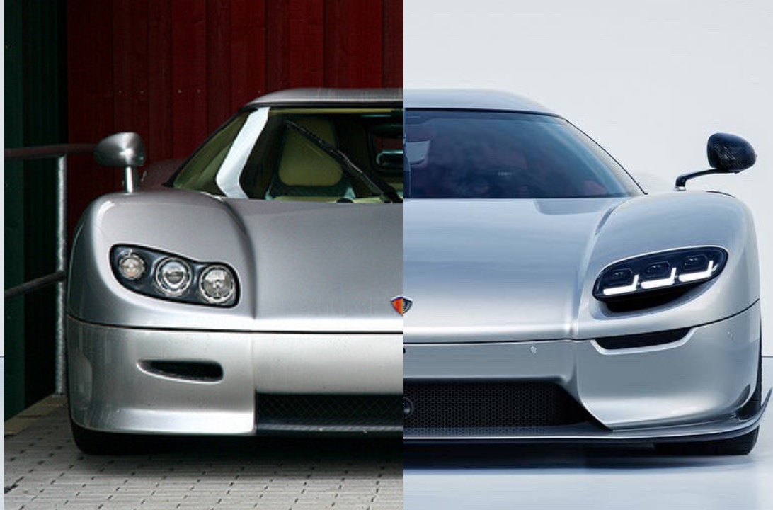 Konigsegg CC8S vs Konigsegg CC850