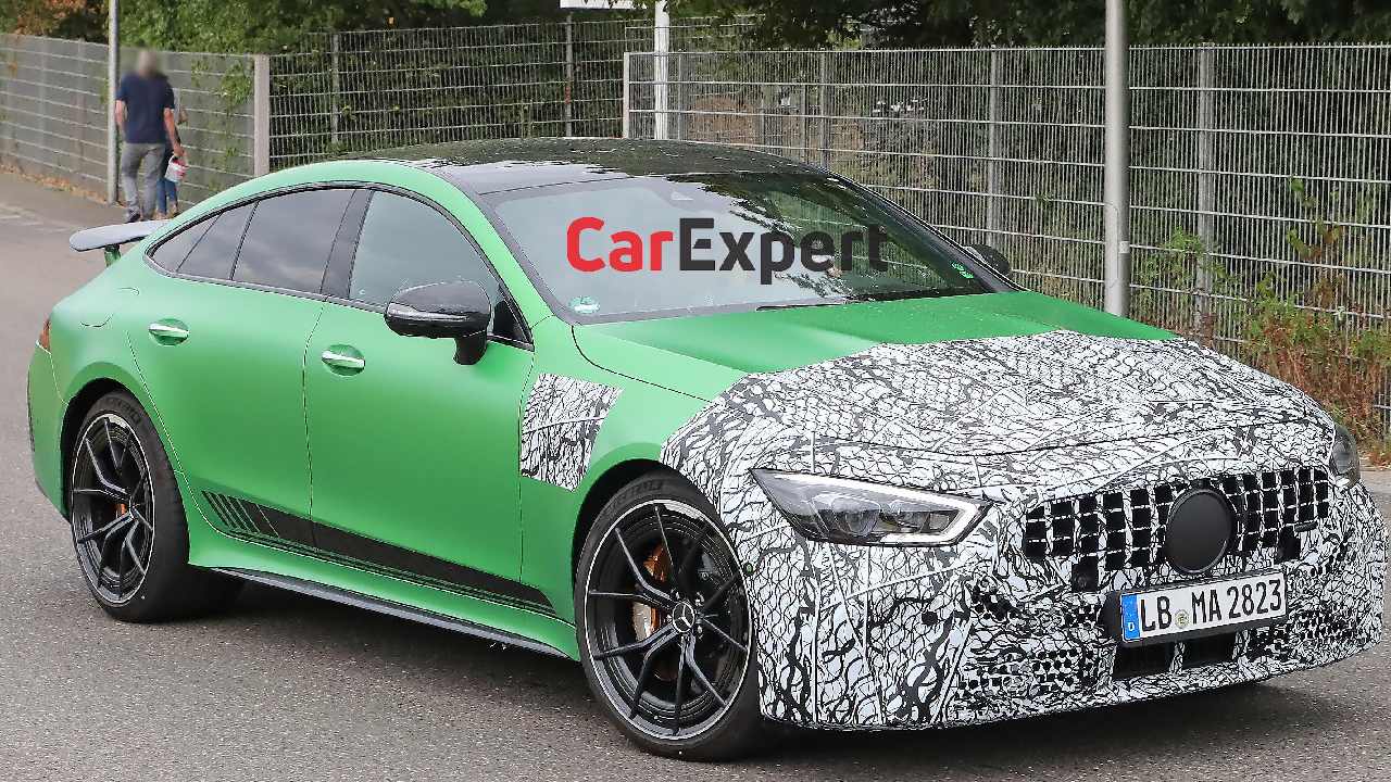 Mercedes AMG GT 4-Door Spy Shots