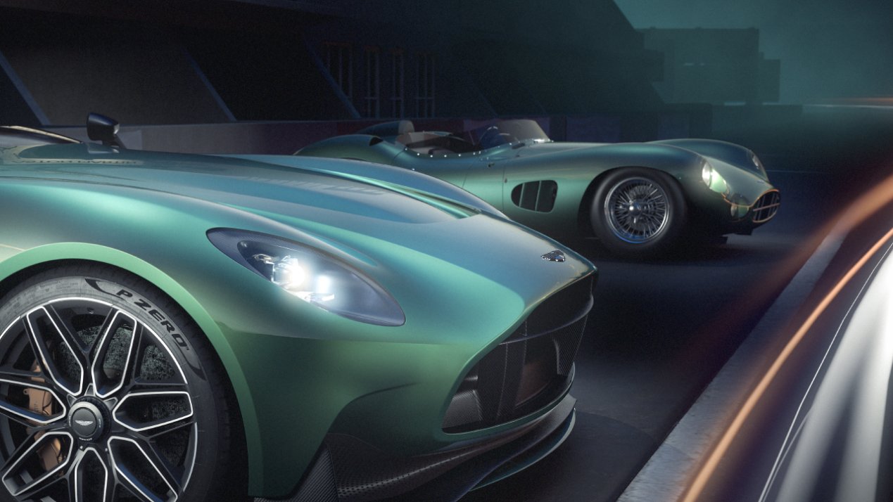 استون مارتن دي بي آر 22 غطاء محرك