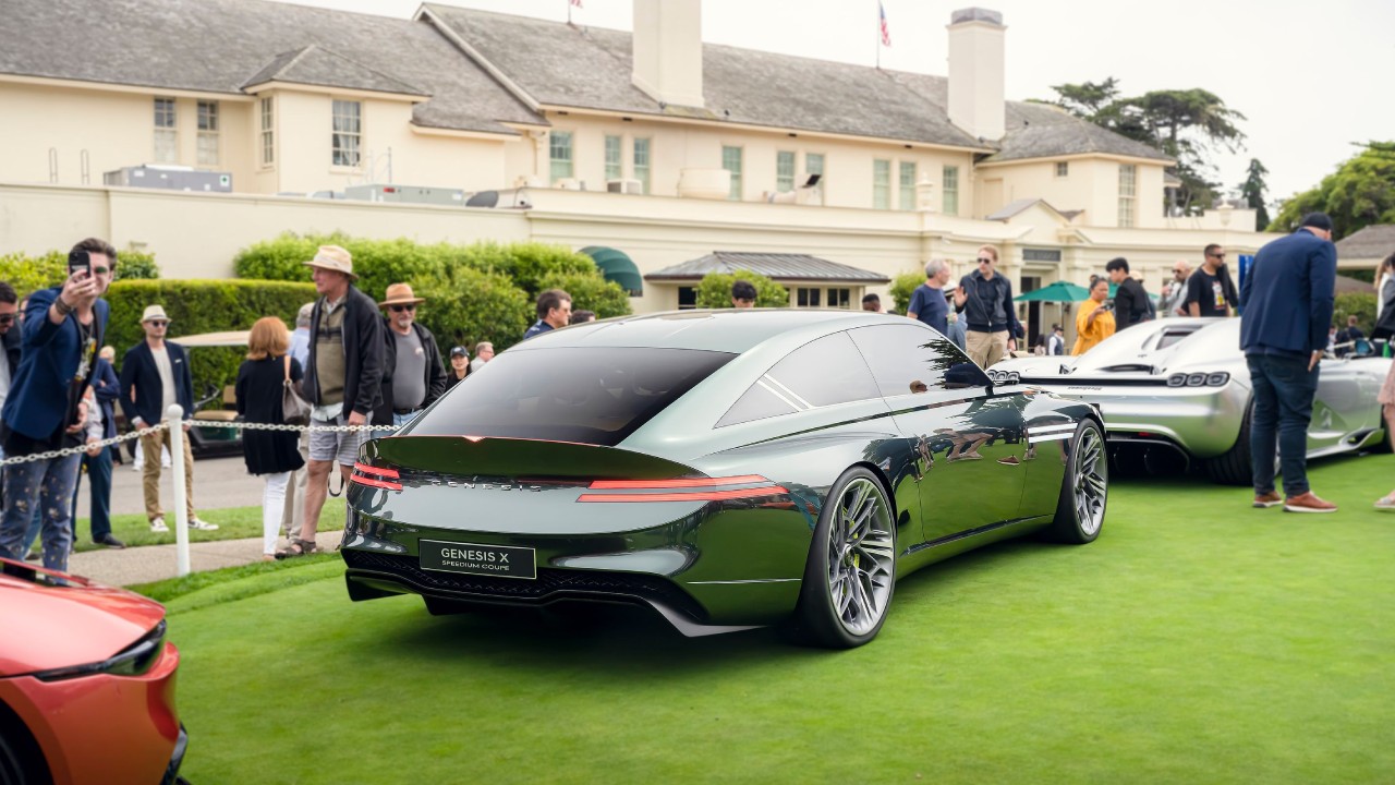 جينيسيس إكس سبيديوم كوبيه التصميم الخارجي