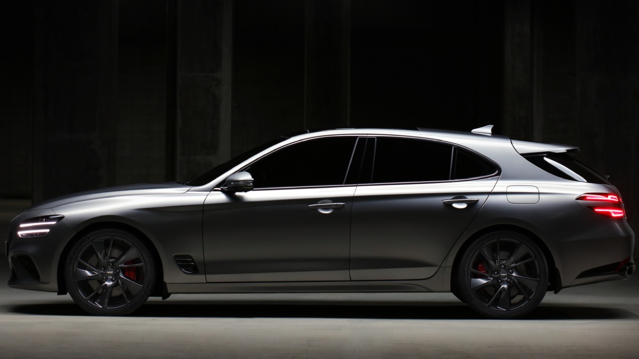 جينيسيس جينيسيس G70 Shooting Brake من الجانب