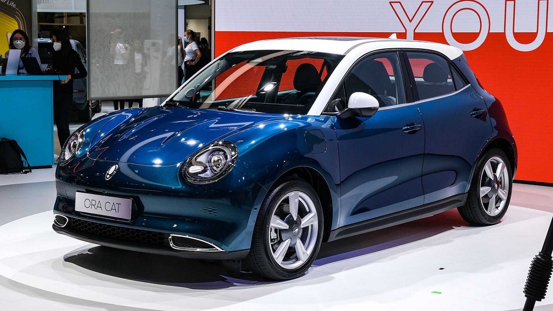 سيارة اورا الكهربائية المندرجة تحت شركة جريت وول