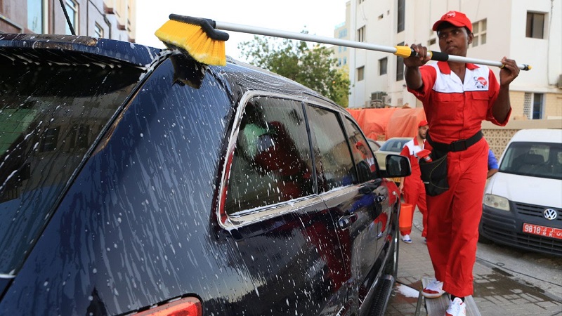 غسيل سيارات متنقل