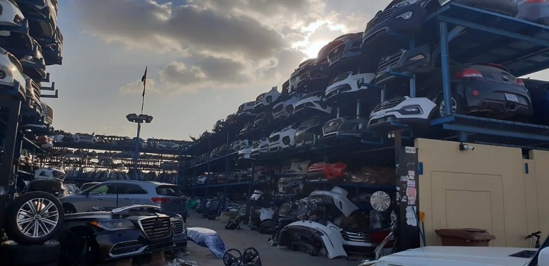 قطع غيار مستعملة