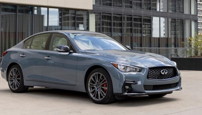 سيارة انفنتي q50 2022 التصميم الخارجي