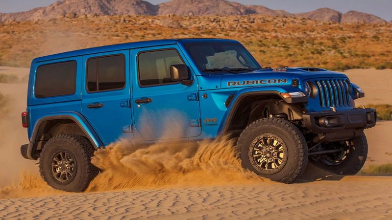 اداء سيارة جيب رانجلر 2022